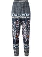 Diane Von Furstenberg Janeta Trousers, Women's, Size: 14, Blue, Silk
