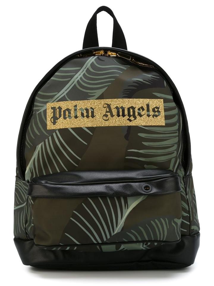 Palm Angels Logo Print Backpack