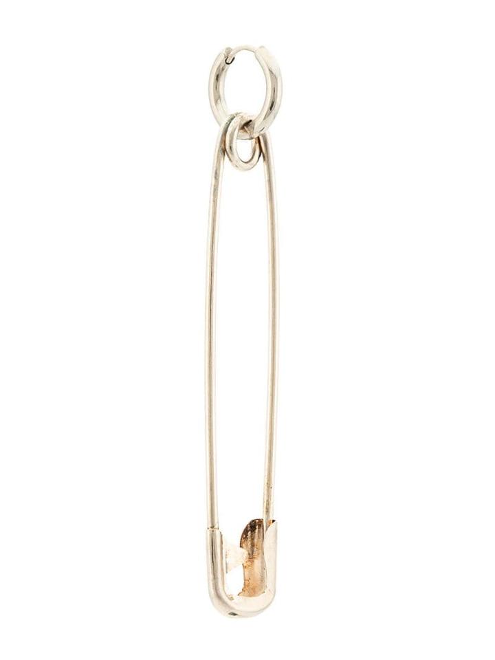Martine Ali Safety Pin Earring - Silver