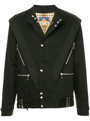 Black Means Structured Buckle Jacket
