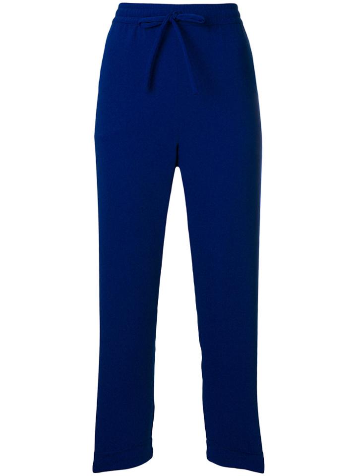 P.a.r.o.s.h. Loose Fit Trousers - Blue