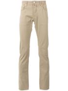 Jacob Cohen - Slim-fit Trousers - Men - Cotton/spandex/elastane - 38, Nude/neutrals, Cotton/spandex/elastane