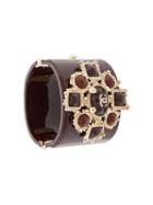 Chanel Pre-owned Charm Cuff Bracelet - Red