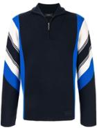 Joseph Half Zip Jumper - Navy