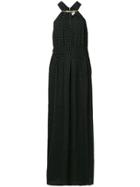 Michael Michael Kors Dotted Gown - Black