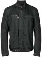 Belstaff New Weybridge Rubberised Fleece Jersey Jacket - Black