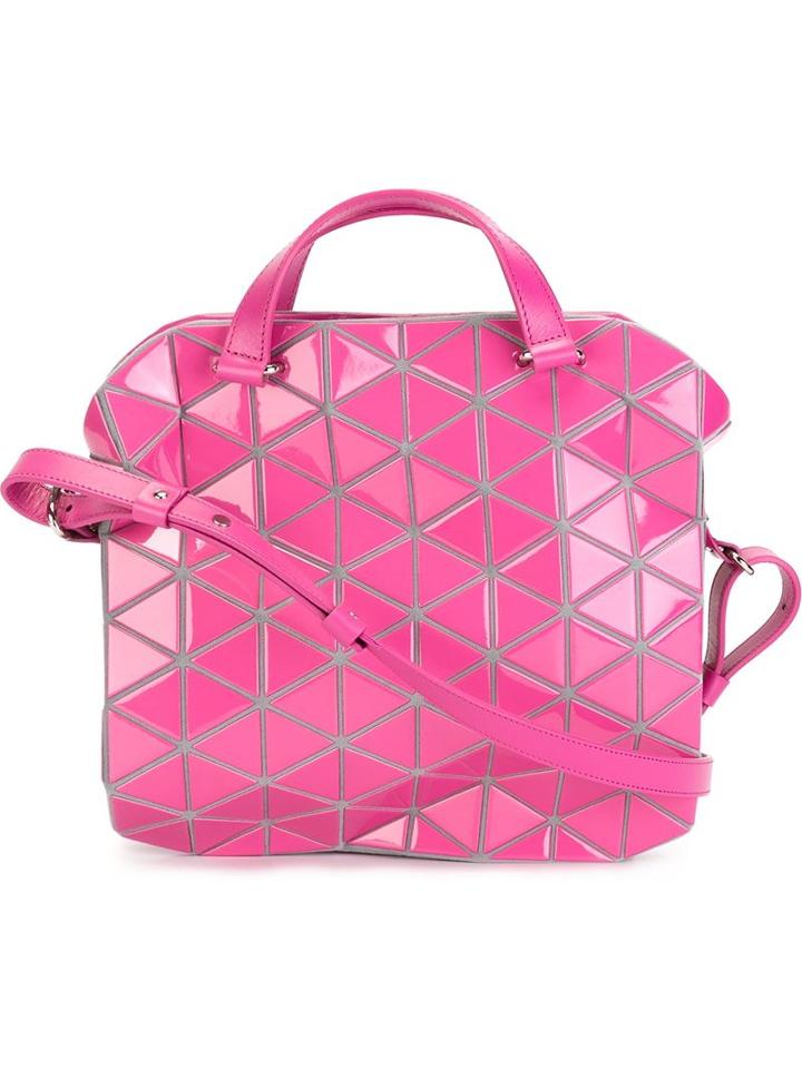 Bao Bao Issey Miyake Lozenge Pattern Tote, Women's, Pink/purple