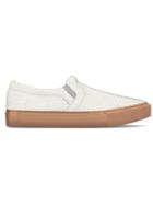 Myswear Maddox Slip-on Sneakers, Women's, Size: 37, White, Python Skin/rubber
