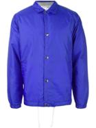Comme Des Garçons Shirt Boy Button Up Jacket, Size: Small, Blue, Nylon/polyester