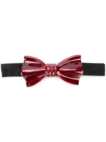 Cor Sine Labe Doli Ceramic Bow Tie - Red