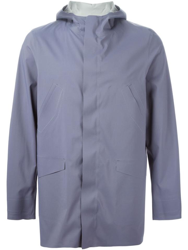 Herno Invisible Pockets Hooded Windbreaker