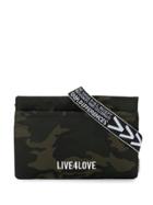 Ports V Live 4 Love Camouflage Shoulder Bag - Green