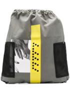 C.e Colour-block Backpack - Grey