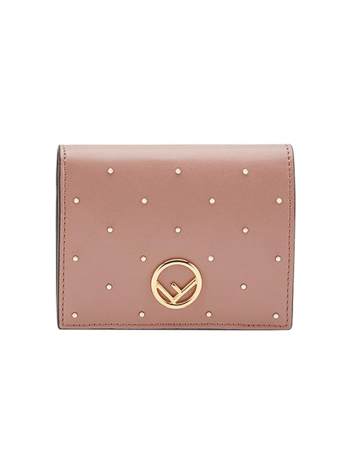 Fendi F Small Wallet - Pink