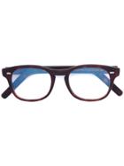 Cutler & Gross Rounded Square Frames - Brown