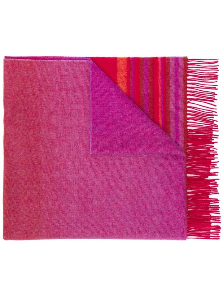 Ps Paul Smith Ombré Scarf - Red
