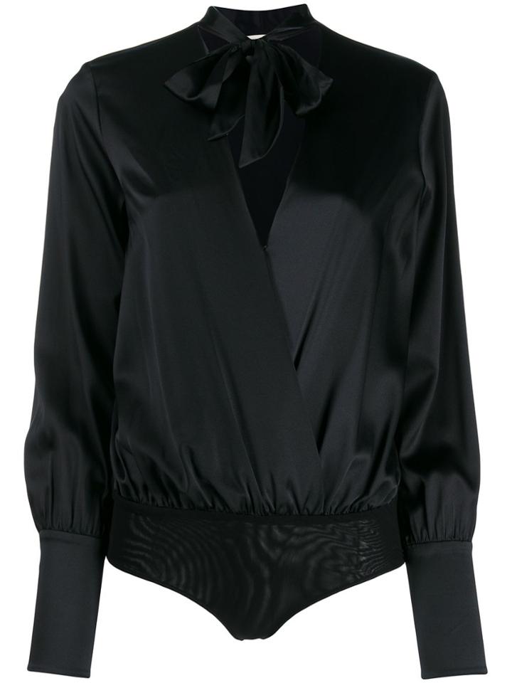 Jonathan Simkhai Bow Tie Bodie - Black