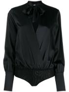 Jonathan Simkhai Bow Tie Bodie - Black
