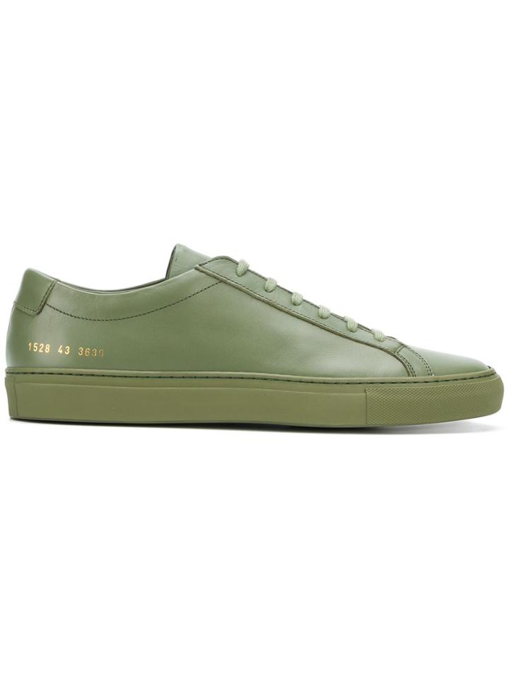 Common Projects Achilles Lace-up Sneakers - Green