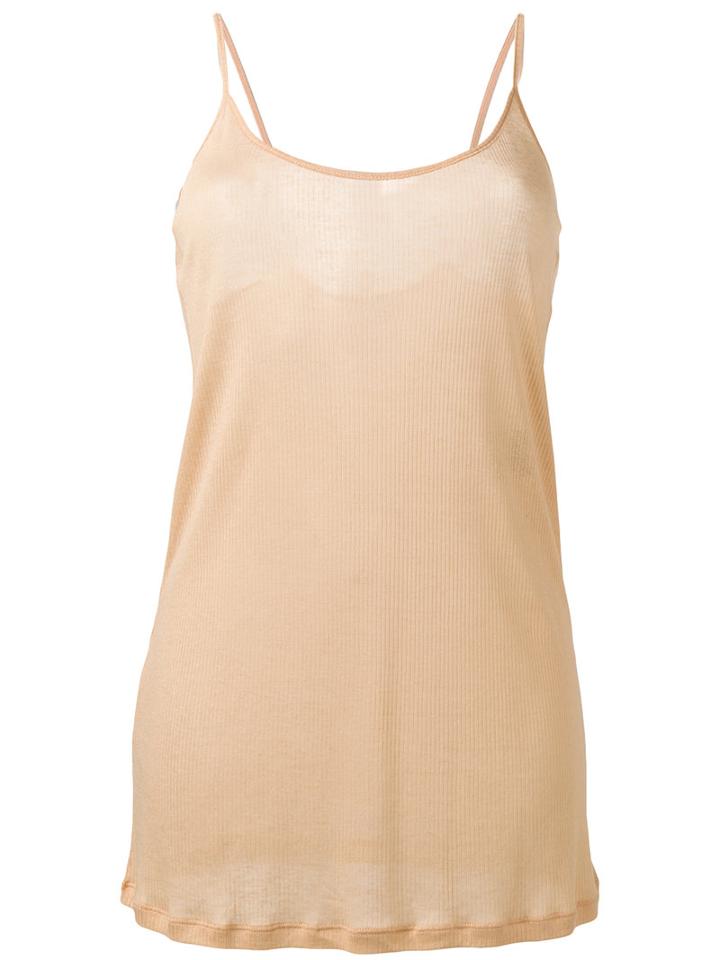 Ann Demeulemeester Shiloh Top, Women's, Size: 36, Nude/neutrals, Cotton/lyocell