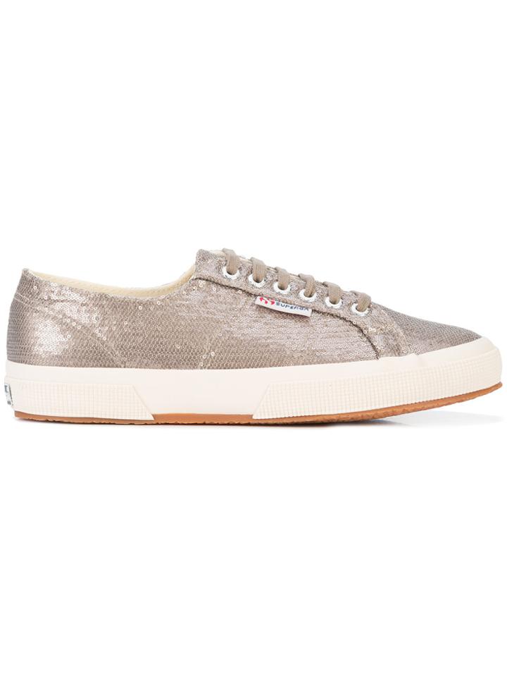Superga 2750 Microsequin Sneakers - Grey