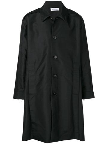 Kiko Kostadinov Oversized Single Breasted Coat - Black