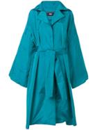 Taller Marmo Oversized Trenchcoat Dress - Blue