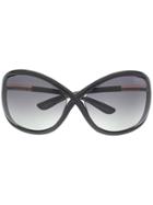 Tom Ford Eyewear Whitney Soft Round Sunglasses - Black