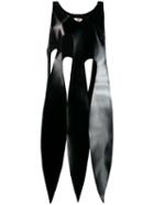 Comme Des Garçons Blade Cut-out Overdress - Black