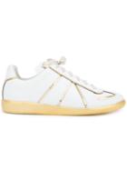 Maison Margiela Metallic Trim Sneakers