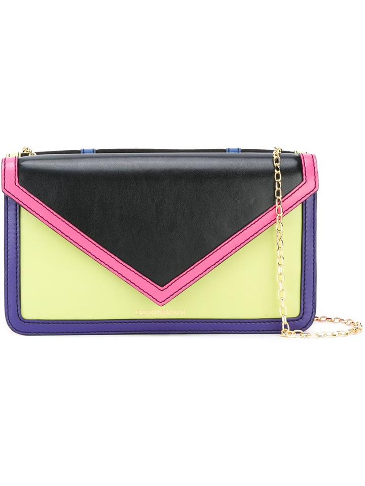 Emporio Armani Colour Block Cross-body Bag