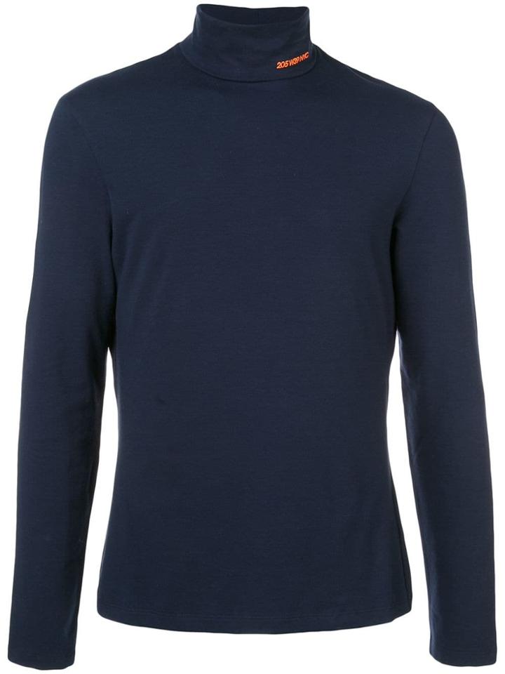 Calvin Klein 205w39nyc Roll Neck Sweater - Blue