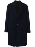 Ami Alexandre Mattiussi Three Buttons Unlined Coat - Blue