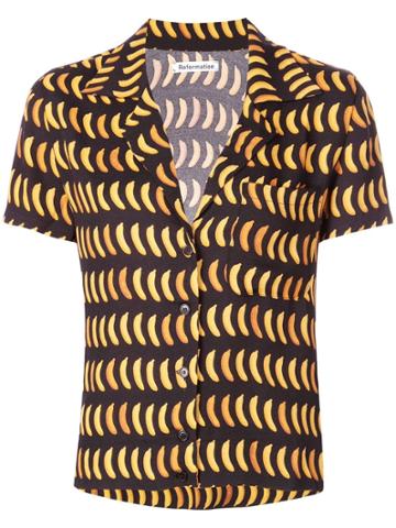 Reformation Cuba Shirt - Black
