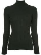 Des Prés Ribbed Turtleneck Jumper - Black