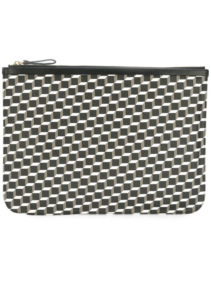 Pierre Hardy 'pouch Canvas Cube' Clutch