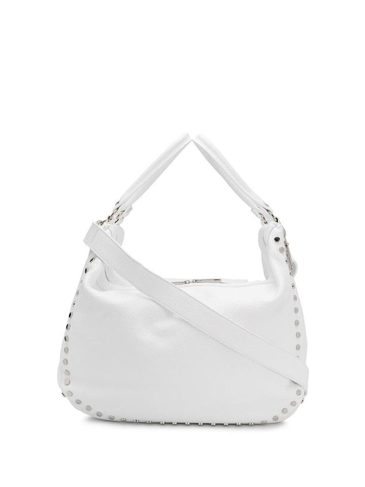 Marc Ellis Nama Stud Tote Bag - White