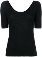 Cashmere In Love Cashmere Carol Tee - Black