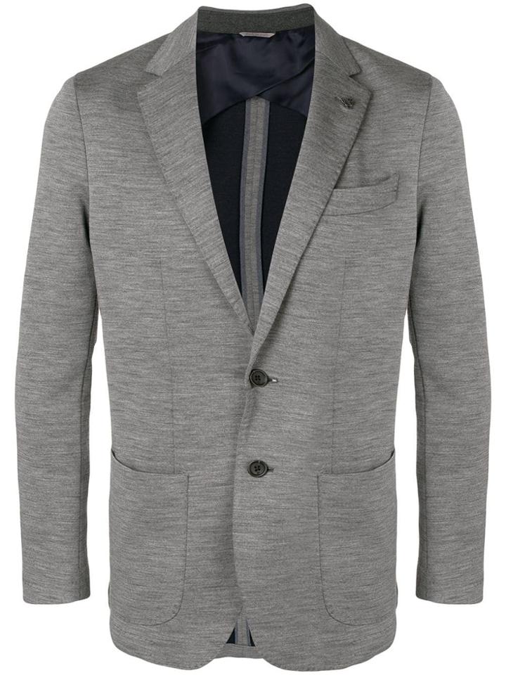 Canali Two-button Blazer - Grey