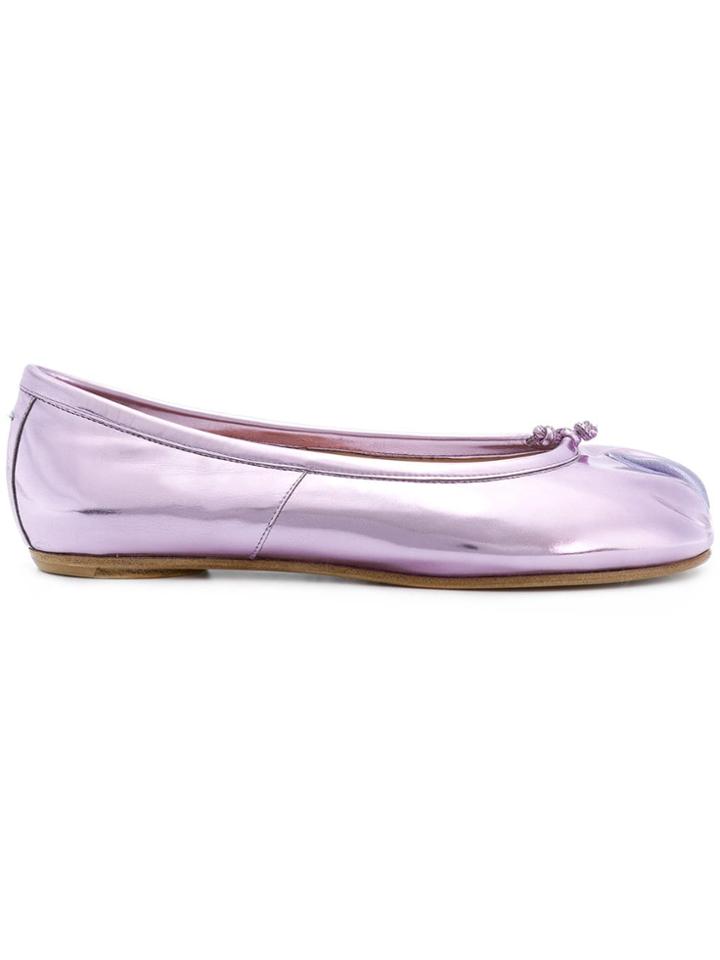 Maison Margiela Tabi Toe Ballerina Shoes - Pink
