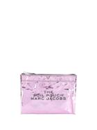 Marc Jacobs Foil Flat Pouch - Pink