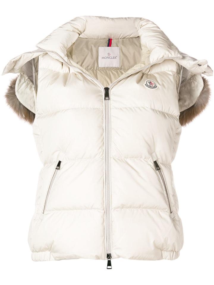 Moncler Padded Vest - Nude & Neutrals