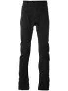 11 By Boris Bidjan Saberi Skinny Jeans, Men's, Size: Large, Black, Cotton/spandex/elastane
