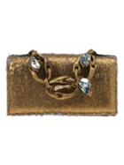 Totally Unnecessary 'narciso Osso Zeus' Clutch, Women's, Grey