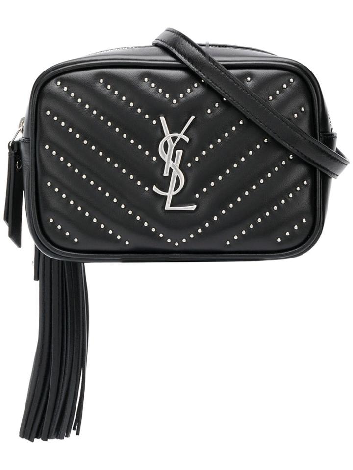 Saint Laurent Studded Belt Bag - Black