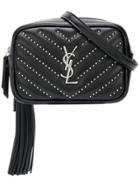 Saint Laurent Studded Belt Bag - Black