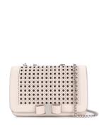 Salvatore Ferragamo Bow Detailed Shoulder Bag - Neutrals