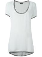 Chanel Vintage Semi-sheer T-shirt, Women's, Size: 36, White