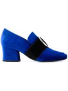 Dorateymur Pilgrim Buckle Loafers - Blue
