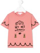 Burberry Kids - Fiona Sweat Top - Kids - Cotton - 4 Yrs, Pink/purple